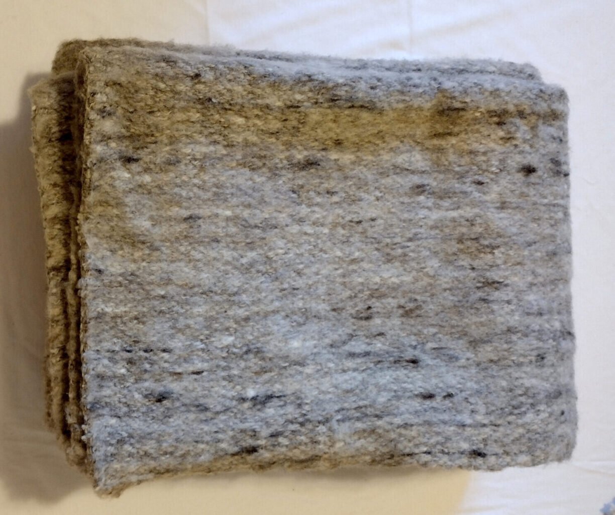 Ruana9a 100% hand-woven wool poncho