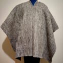 Hand-Woven Wool Ruana Hand-woven wool ruana or also known as a poncho.
